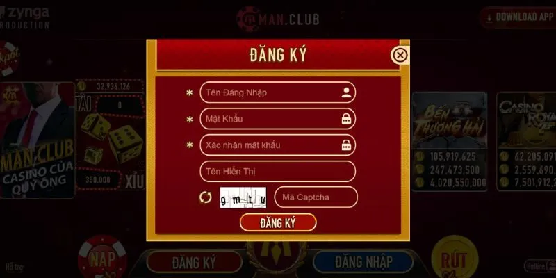 Hướng dẫn tham gia chơi tài xỉu tại Manclub