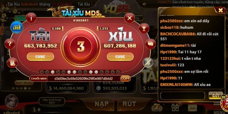 Hướng dẫn chơi yo88 tài xỉu cực dễ