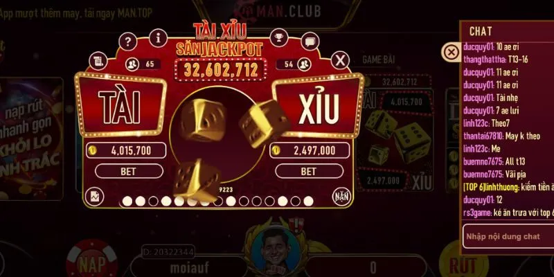 Ưu điểm khi trải nghiệm tài xỉu jackpot